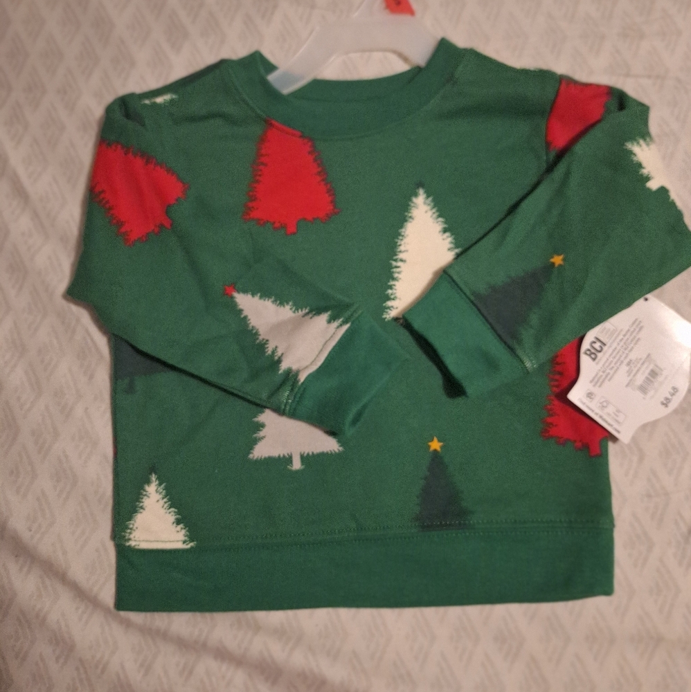 baby sweater size 18 months, Christmas design, new with tag